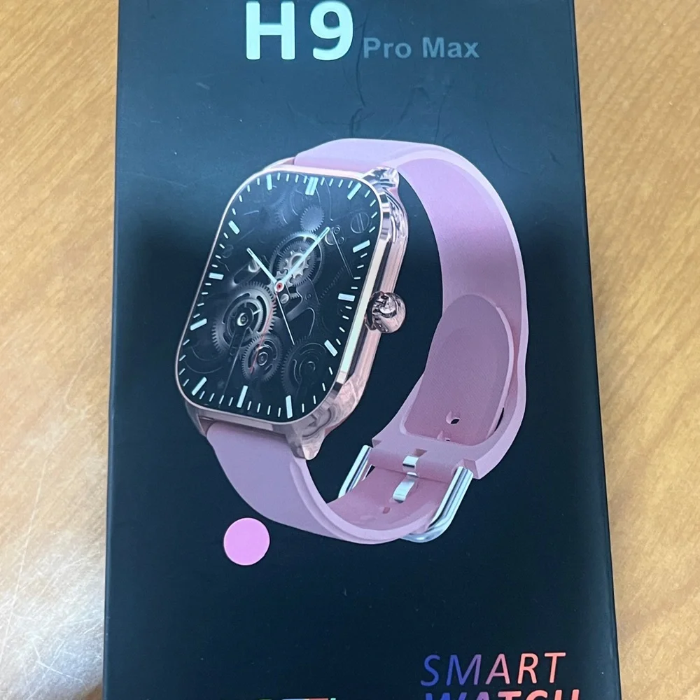 H9 Pro Max Smartwatch - Pink